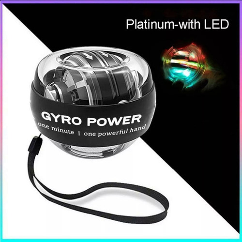 Giro Giroscópico Led Powerball Power Muñeca Brazo Muscle