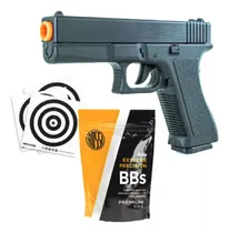 Comprar Pistola Airsoft 6mm Rossi Vigor Glock + Esferas Bbs 0,12g