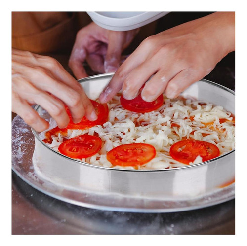 Anillo Metálico Reutilizable Para Pizza Upkoch: De