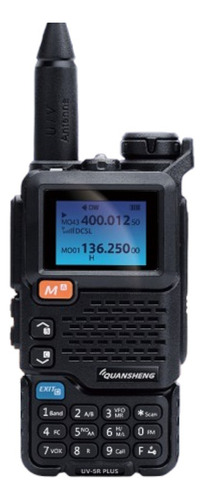 Bandas de frecuencia Quansheng UV-5R Plus/50 MHz, 600 MHz, 50 1000, color negro