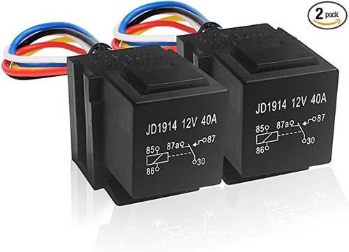 Mgi Speedware 12v Automotrices Relés 40 Amp Spdt Con 5-pin S