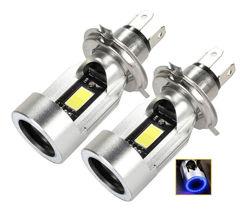 2×vehículo Eléctrico Angel Eye Headlight Led For Motocicleta