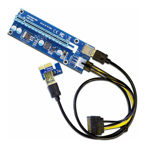 Riser Pcie 16x A 1x  Usb 3.0 Mineria