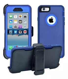 Funda Para Celular M021 - iPhone 6/6s Azul Azul Marino