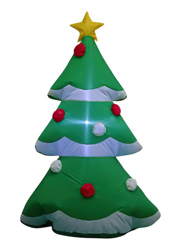 Arbol De Navidad Inflable , 1,2 Mt.