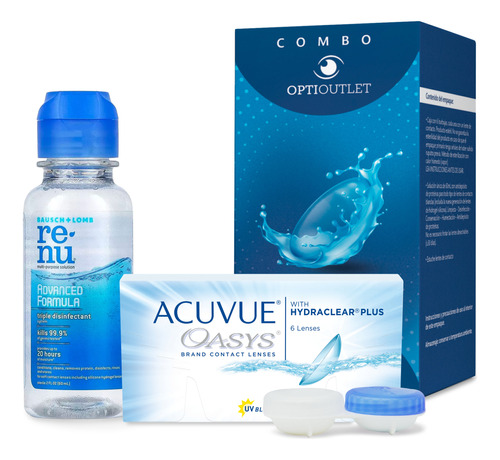 Lentes De Contacto Acuvue Oasys 6 Pzas Mensual