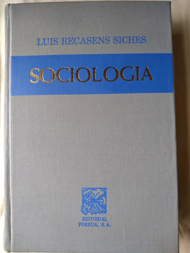 Sociología Luis Recasens Siches