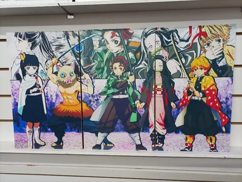 Quadro decorativo Oni Rui Kimetsu no Yaiba