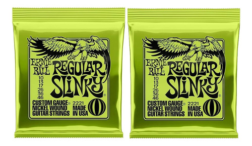 Encordado P Guit Electrica Ernie Ball 10 46 X2 Encordados