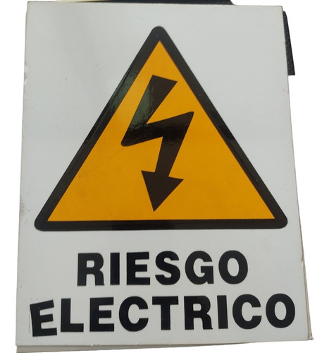 Aviso Riesgo Eléctrico 20x25