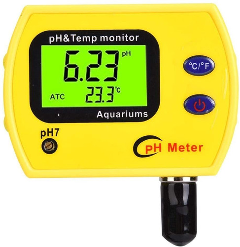 Monitor Medidor Ph Controlador Temperatura Agua Acuario