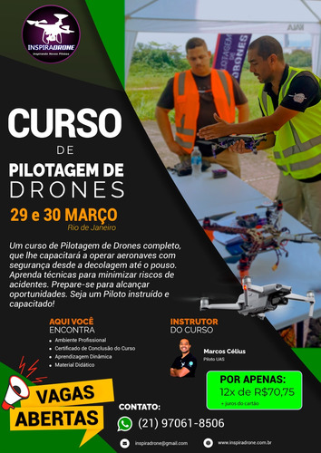 Curso De Pilotagem De Drones Rj