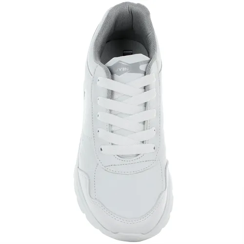 Yuyin Tenis Escolar Moda Casual Polipiel Blanco Juvenil 7630 649