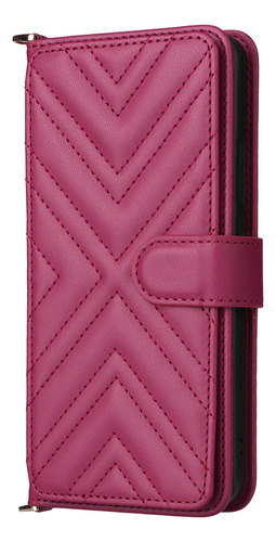 Funda Para Oppo F21 Pro 4g/reno7 4g/reno8 4g Con Tapa Tipo Cartera Con Correas Para Hombro Y Muñeca Y Soporte Con