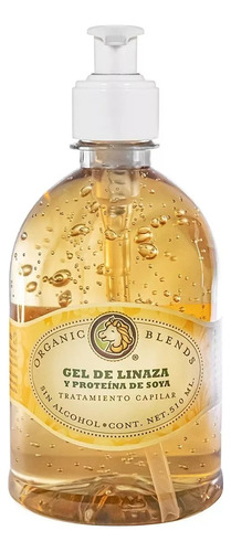 Gel Linaza Y Proteína De Soya 510ml Organic Blends Capilar