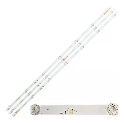Hyled4320nim 3 Tiras 7 Leds Hyled4321am Si42fr