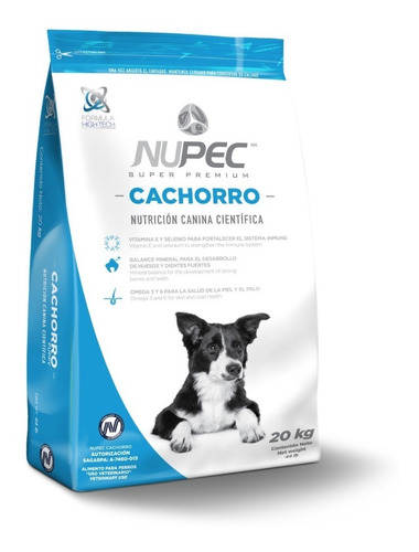 Nupec Cachorro 20 Kg Original + Regalo