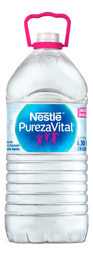 Agua mineral Nestlé Pureza Vital  sin gas   bidón  6.3 L  