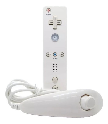 Control + Nunchuk Para Consolas Wii Genérico Envío Gratis