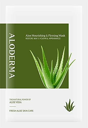 Aloderma Aloe Nourishing & Firming Mask - Set Of 5, 25g, Mad