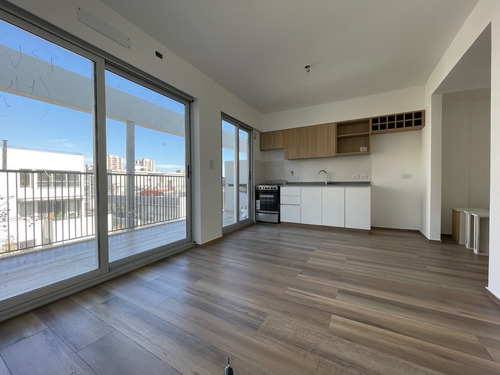 Departamento De 2 Ambientes A Estrenar Con Balcon Terraza Y 2 Baños