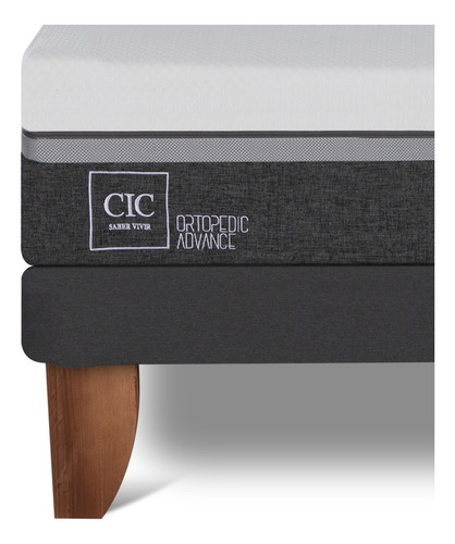 Cama Europea Gris