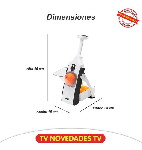 Cortadora Kleva Range Safety Slicer Xl 46 Cm Inox.