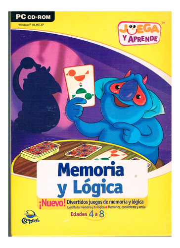 Juega Y Aprende - Divertidos Juegos De Memoria Y Lógica (Usado)