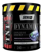 Comprar Pre Entreno Tnt Dynamite Explosive Energy Star Nutrition Sabor Grape Attack 240g