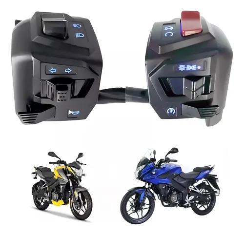 comprar Mandos Izq Y Der Para Compatible For Pulsar Ns200 Iluminar