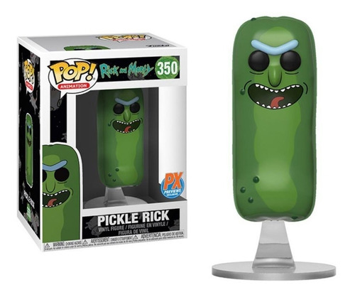 Funko Pop #350 Pickle Rick - Rick And Morty - Px Exclusive