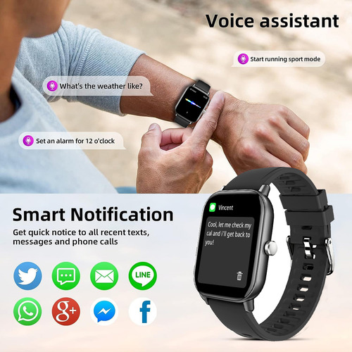 Watch Watch Call De 2 Pulgadas, Pantalla Completa, Smart Lif