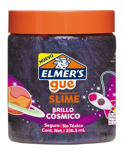 Slime Elmers Gue  Brillo Cósmico 236.5ml