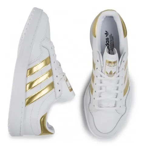 Tênis Superstar Adidas - Branco/Dourado