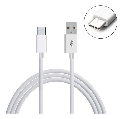 Cable De Datos Y Carga Usb C A Usb  1 Metro Celular Tablet