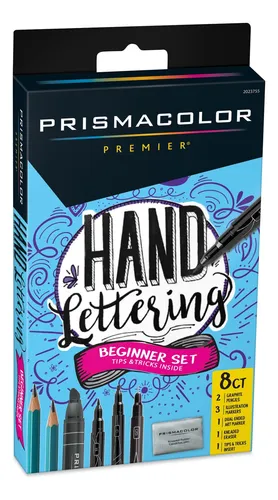Prismacolor Pre- Juego De Letras A Mano Para Principiantes .