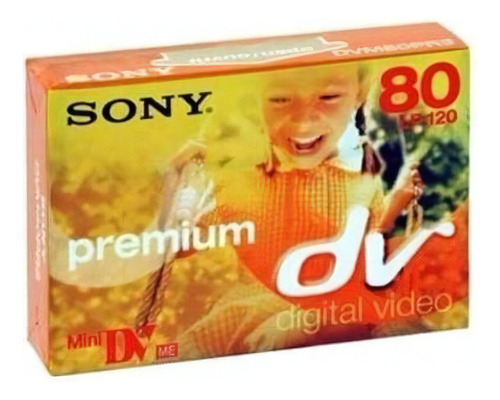 Mini Dvd Sony Premium 80 Min Dvm80pr Color No Aplica