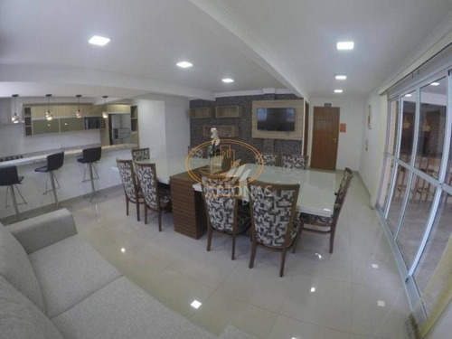 Apartamento Com 3 Dormitório(s) Localizado(a) No Bairro Canto Do Forte Em Praia Grande / Praia Grande - 6167