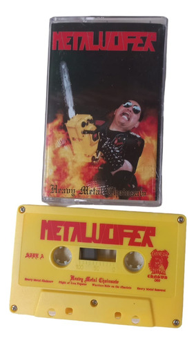 Metalucifer  Heavy Metal Chainsaw Cassette 2023 Nuevo 