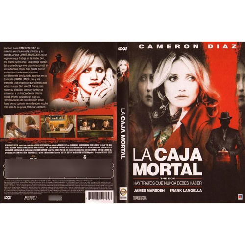 Dvd The Box Original La Caja Mortal Cameron Diaz