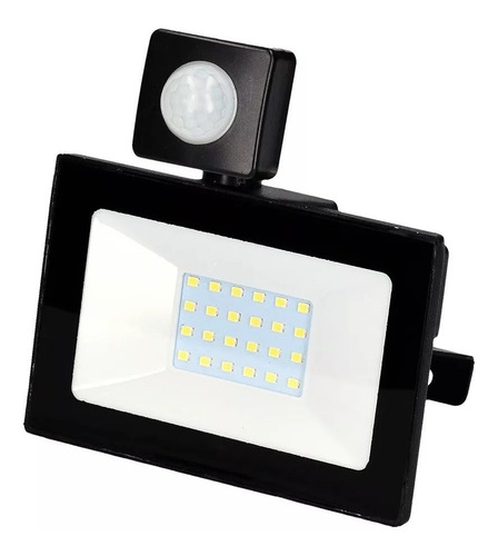 Reflector Led Sensor Movimiento 30w Iluminación Surtek Color de la carcasa Negro