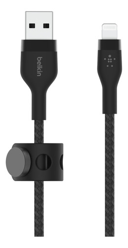 Cable Pro Flex Usb-a A Lightning Negro 1m
