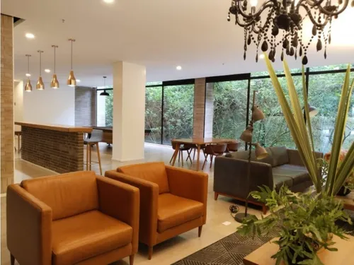 Rhbr-13961 Apto Tipo Loft Piso 1 Poblado, Alto De Las Palmas