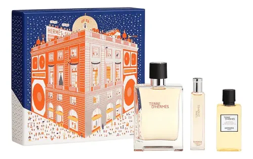 100ml 香水セット D'HERMES TERRE 15ml Sephora - Toilette de Eau Masculino D'Hermès Terre Coffret Kit 40ml 香水(男性用)