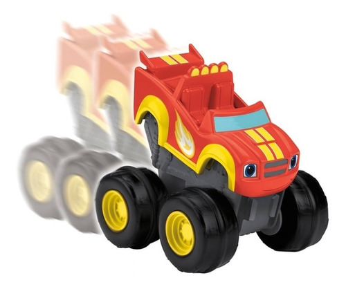 Carro Blaze Monster Machines - Blaze Tape 11cm Fisher Price