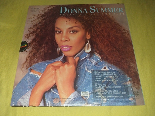 Donna Summer This Time Iknow Its For Real Lp Wb 1987