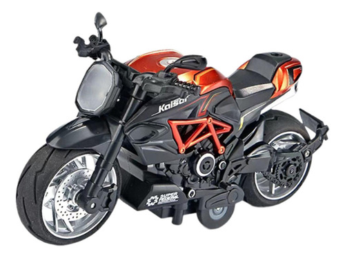 Modelo De Motocicleta, Juguete De Motocicleta Con Retroceso,
