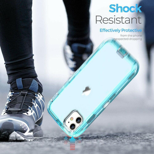 Funda De Protectora Para iPhone Carcasa De Silicona Cristal