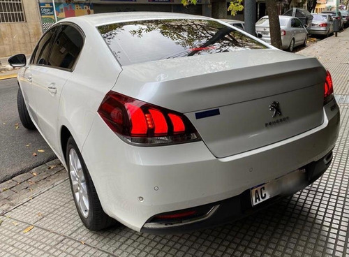 Imagen 3 de 15 de Peugeot 508 2018 1.6 Thp Feline 163cv Blanco Techo Cuero Aut