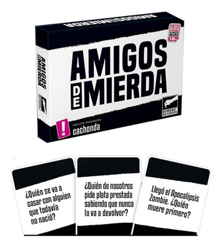 Juego De Cartas Amigos De Mierda + Expansion (para Imprimir)